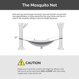 Lost Valley Camping Hammock and Accessories. Complete Package Includes Mosquito Net, Rain Fly, 2 Tree Straps, 2 12kN Aluminum Carabiners, 2 Stakes, and 2 Guy Lines. Weighs Only 4 Pounds in Fire Orange. 50% OFF FOR A LIMITED TIME ONLY