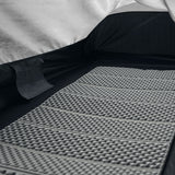 Hidden Trails Single, 1 Person Bivy Waterproof Camping Tent. Includes XPE Sleeping Mat and Rain Fly. Comes in a Carry Bag Weighing Only 3 Pounds. Easy Setup. Great for Backpacking and Hiking.