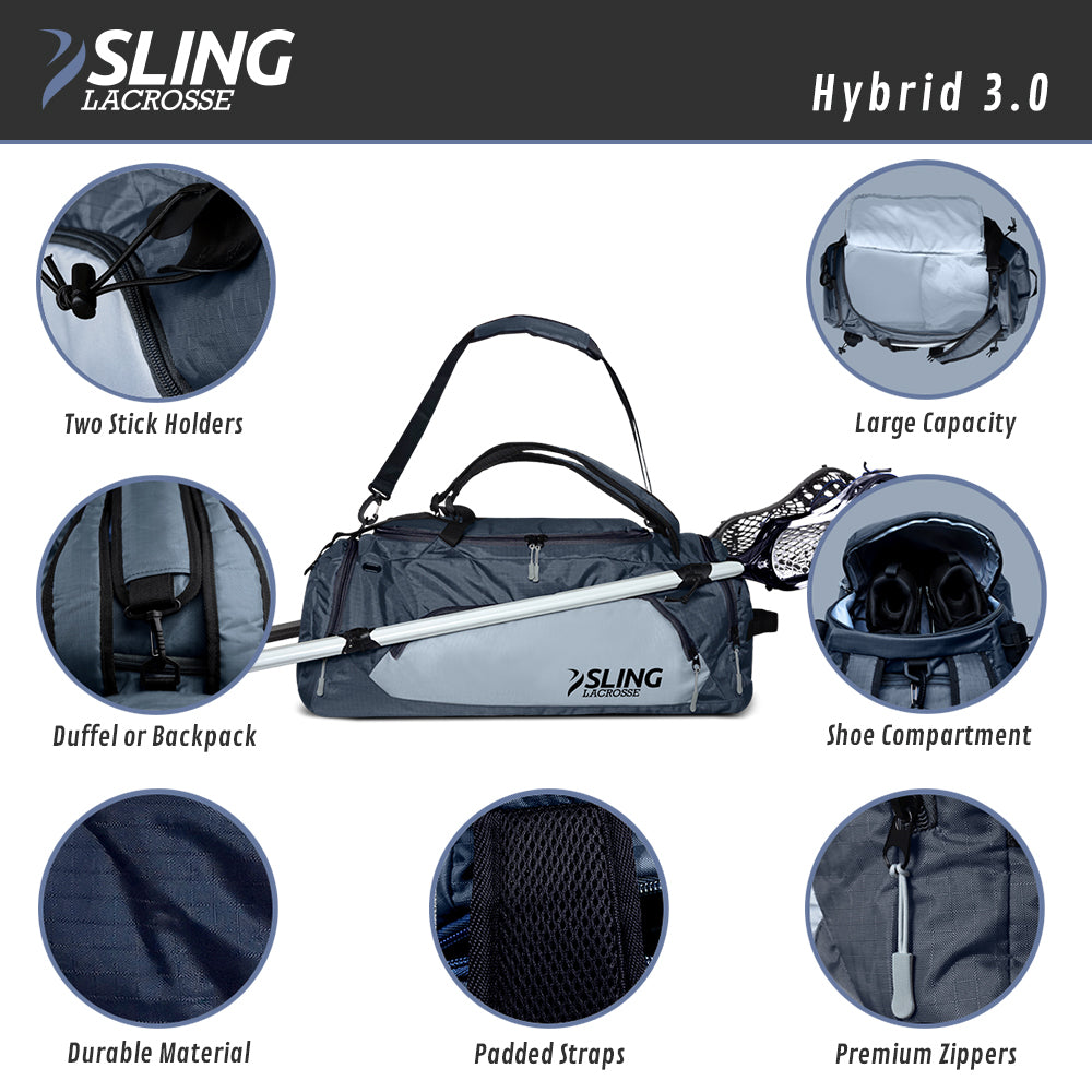 Sling Lacrosse Bag Hybrid (2022 Version)